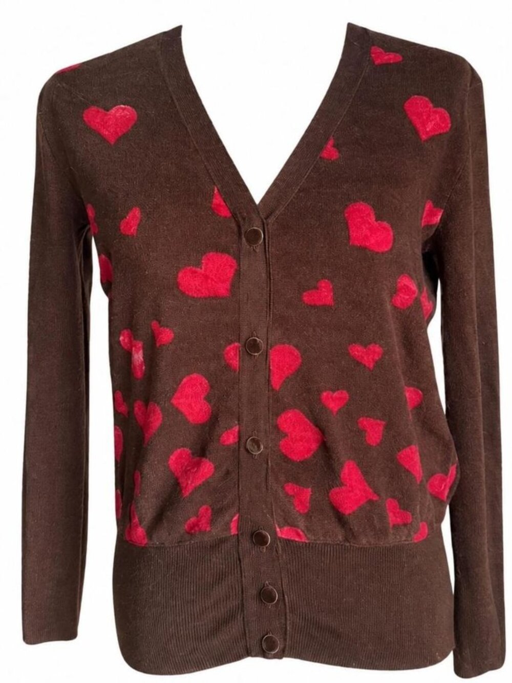 Blumarine Vintage Heart Cardigan in excellent condition